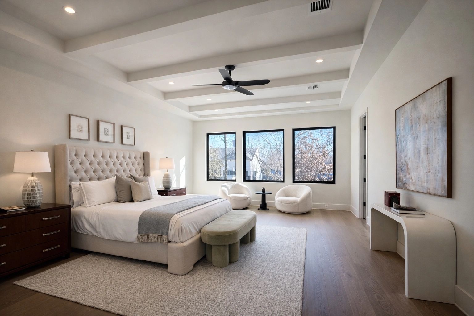 Primary bedroom — Select Custom Home