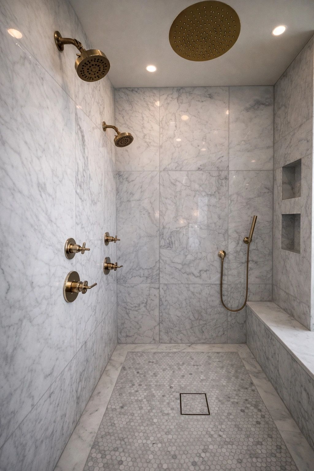 Shower tile detail — Select Custom Home