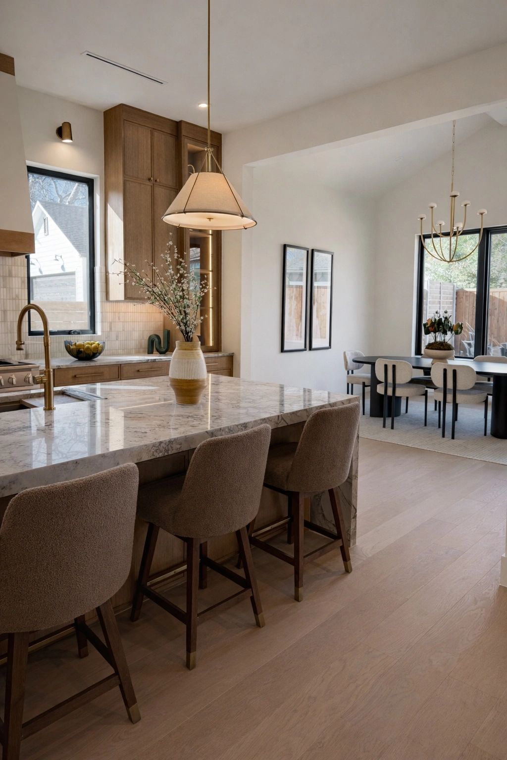 Kitchen and dining area — Select Custom Home